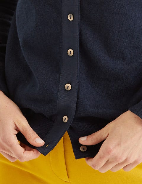 Amelia Crew Cardigan - Navy Amelia Crew Cardigan - Navy