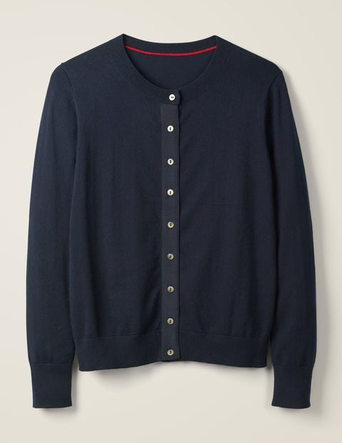 Amelia Crew Cardigan - Navy Amelia Crew Cardigan - Navy