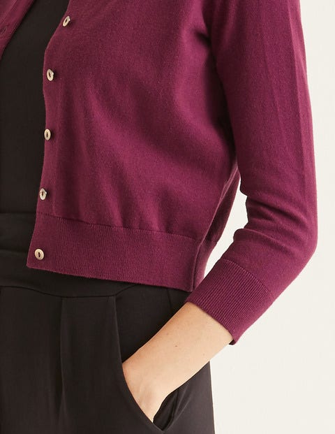 Amelia Crop Cardigan - Ruby Ring Amelia Crop Cardigan - Ruby Ring