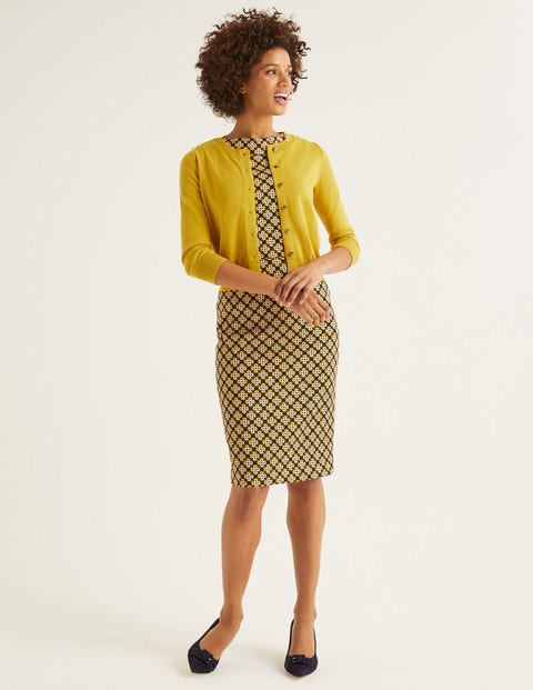 Amelia Crop Cardigan - Saffron Amelia Crop Cardigan - Saffron