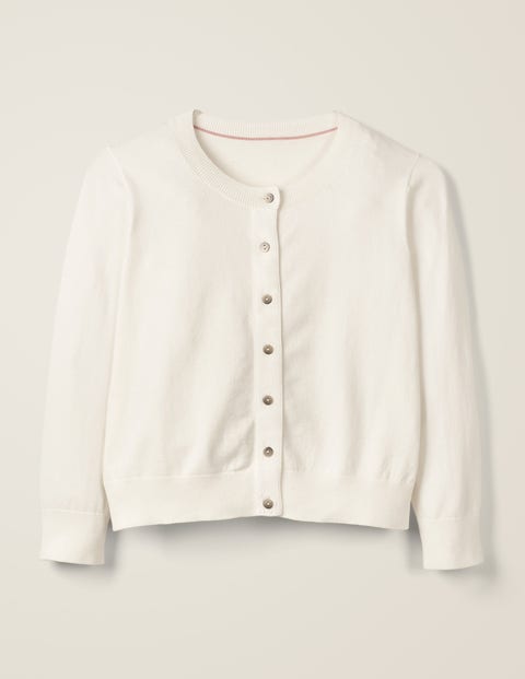 Amelia Crop Cardigan - Ivory Amelia Crop Cardigan - Ivory