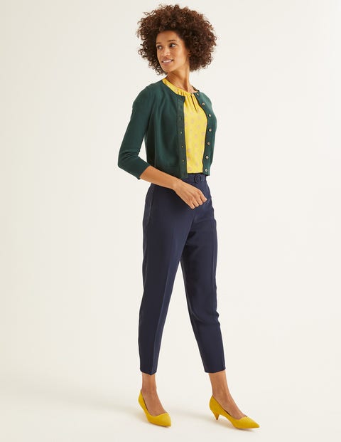 Amelia Crop Cardigan - Midnight Green Amelia Crop Cardigan - Midnight Green