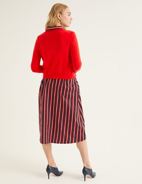 Amelia Crop Cardigan - Postbox Red Amelia Crop Cardigan - Postbox Red