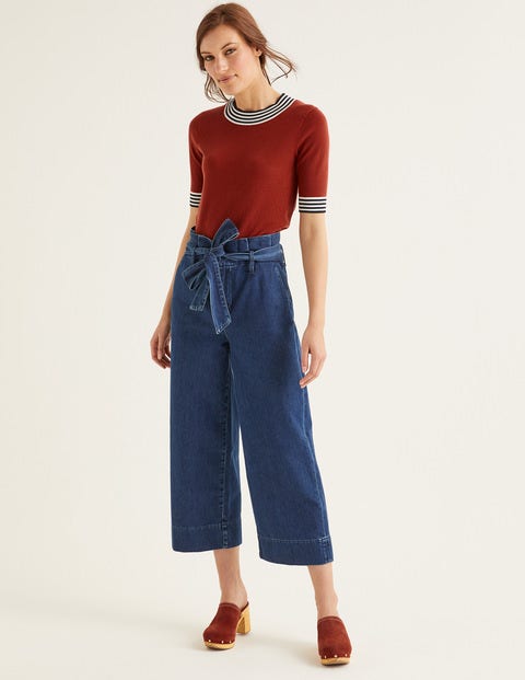Rachel Knitted Tee - Conker Rachel Knitted Tee - Conker