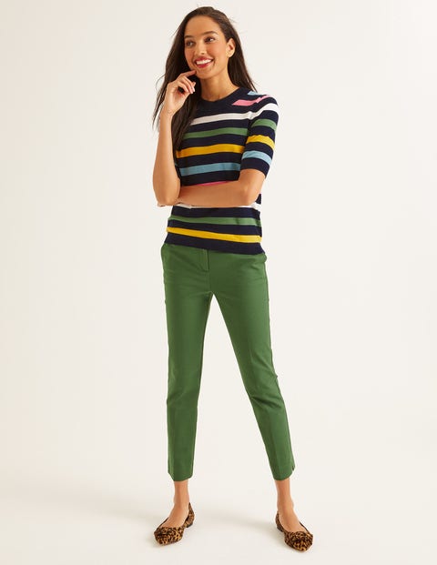 Rachel Knitted Tee - Navy Multi Stripe Rachel Knitted Tee - Navy Multi Stripe