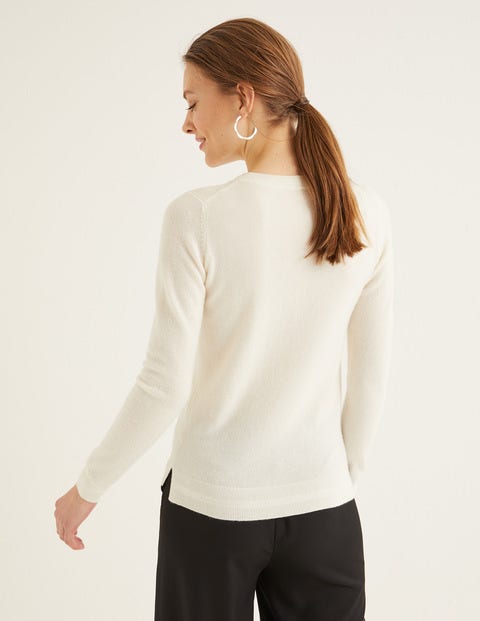 ivory cashmere jumper