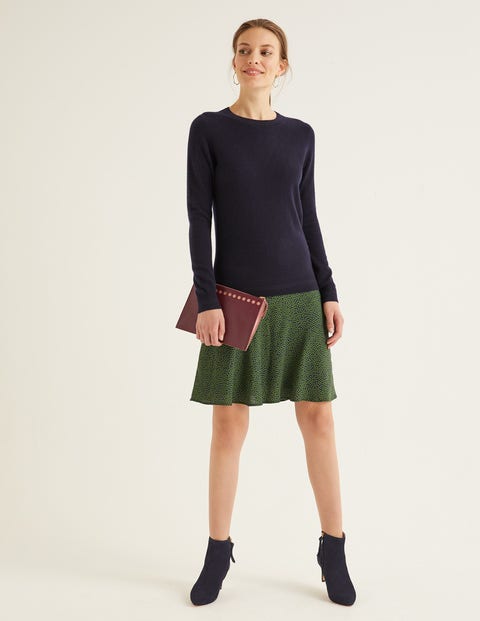 Cashmere Crew Neck Jumper - Navy Cashmere Crew Neck Jumper - Navy