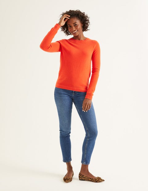 Cashmere Crew Neck Jumper - Firework Cashmere Crew Neck Jumper - Firework