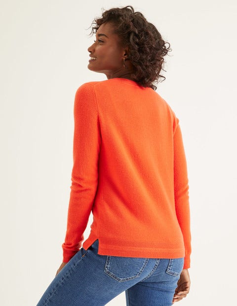 Cashmere Crew Neck Jumper - Firework Cashmere Crew Neck Jumper - Firework