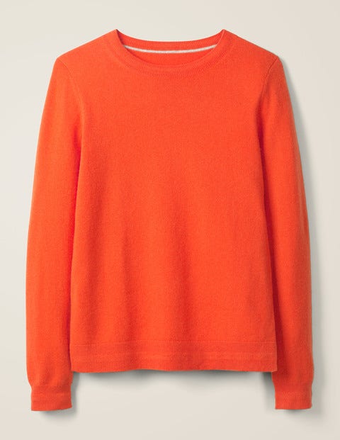 Cashmere Crew Neck Jumper - Firework Cashmere Crew Neck Jumper - Firework