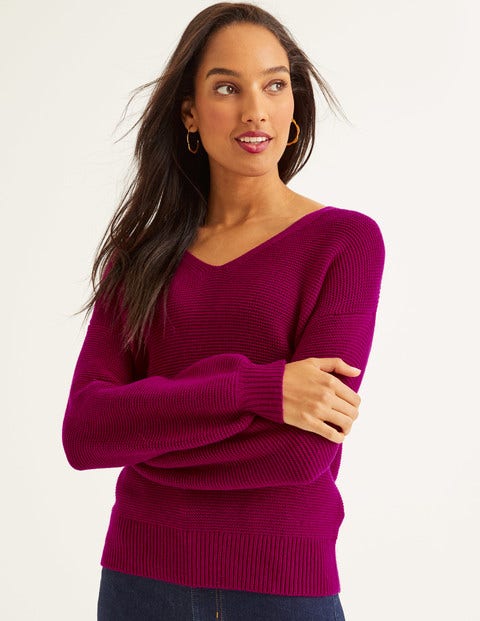 Margot Jumper - Vibrant Plum Margot Jumper - Vibrant Plum