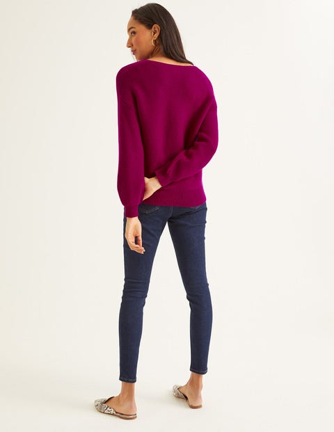 Margot Jumper - Vibrant Plum Margot Jumper - Vibrant Plum
