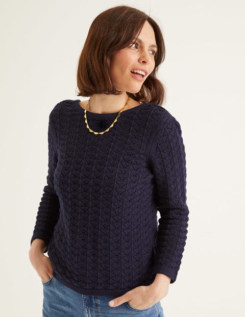 Amelie Sweater - Navy Amelie Sweater - Navy