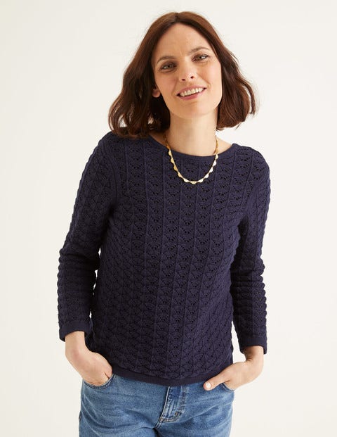 Amelie Sweater - Navy Amelie Sweater - Navy
