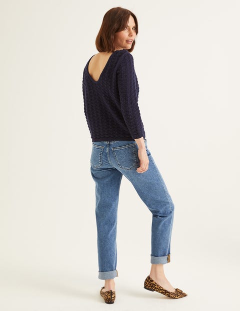 Amelie Sweater - Navy Amelie Sweater - Navy