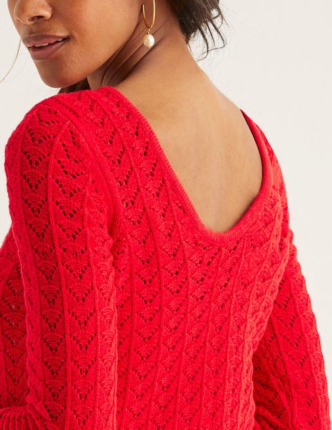 Amelie Pullover - Signalrot Amelie Pullover - Signalrot