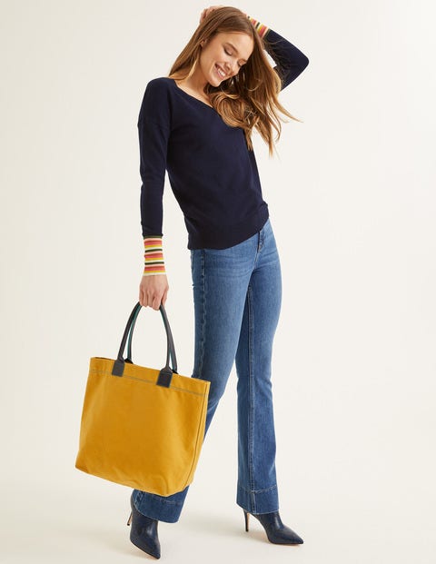 Cassandra V-Neck Jumper - Navy Cassandra V-Neck Jumper - Navy