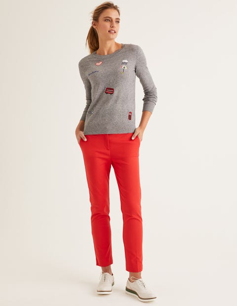 Estella Sweater - Grey Melange London Scene Estella Sweater - Grey Melange London Scene