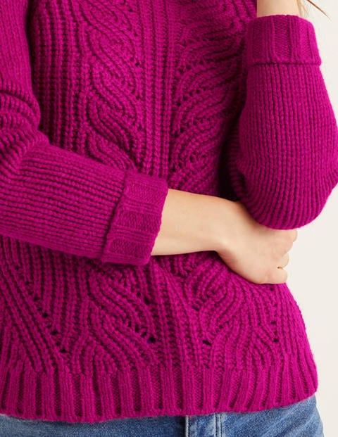 Claire Jumper - Vibrant Plum Claire Jumper - Vibrant Plum