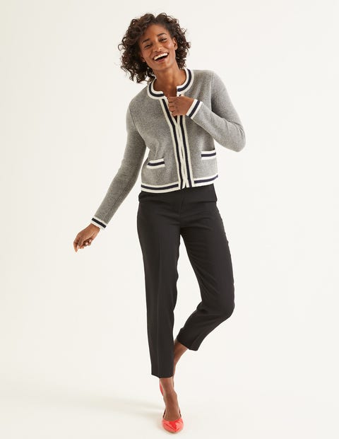 Daisy Cardigan - Grau Melange Daisy Cardigan - Grau Melange