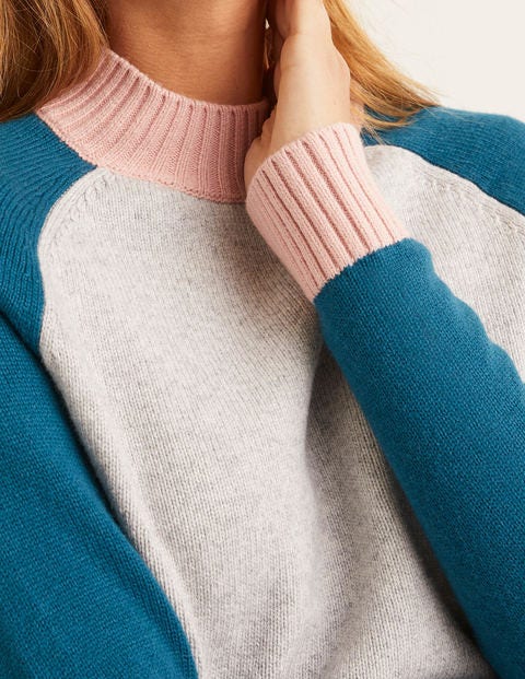Flora Jumper - Silver Melange Flora Jumper - Silver Melange