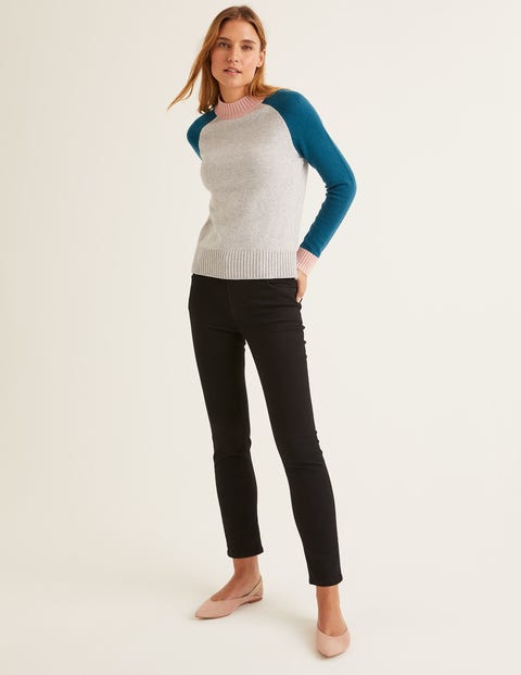 Flora Jumper - Silver Melange Flora Jumper - Silver Melange