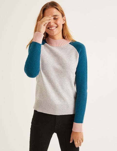 Flora Jumper - Silver Melange Flora Jumper - Silver Melange