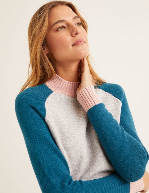 Flora Jumper - Silver Melange Flora Jumper - Silver Melange
