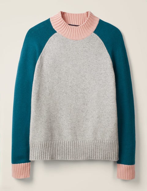 Flora Jumper - Silver Melange Flora Jumper - Silver Melange