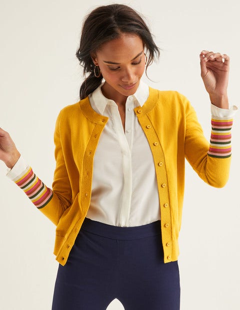 Cassandra Cardigan - Safrangelb Cassandra Cardigan - Safrangelb
