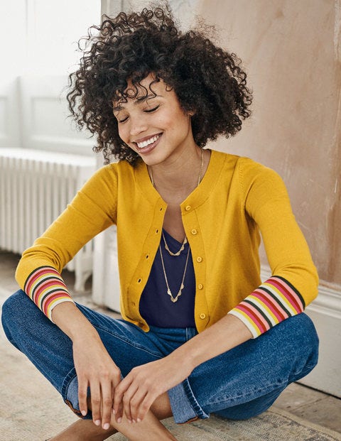 Cassandra Cardigan - Saffron Cassandra Cardigan - Saffron