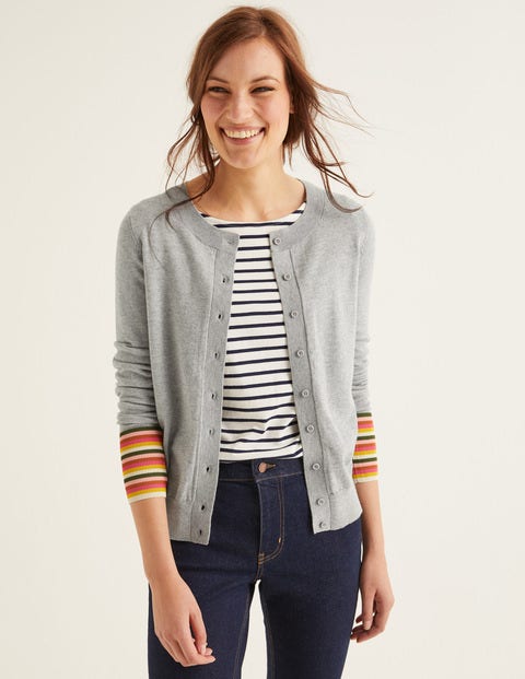 Cassandra Cardigan - Grey Melange Cassandra Cardigan - Grey Melange