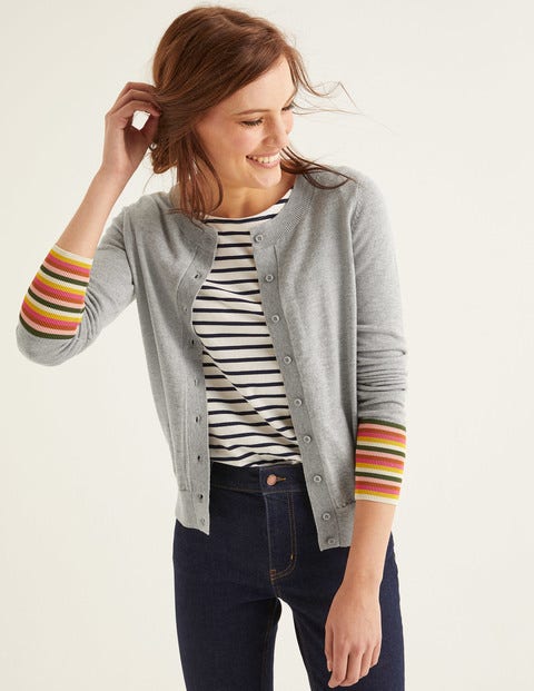 Cassandra Cardigan - Grey Melange Cassandra Cardigan - Grey Melange