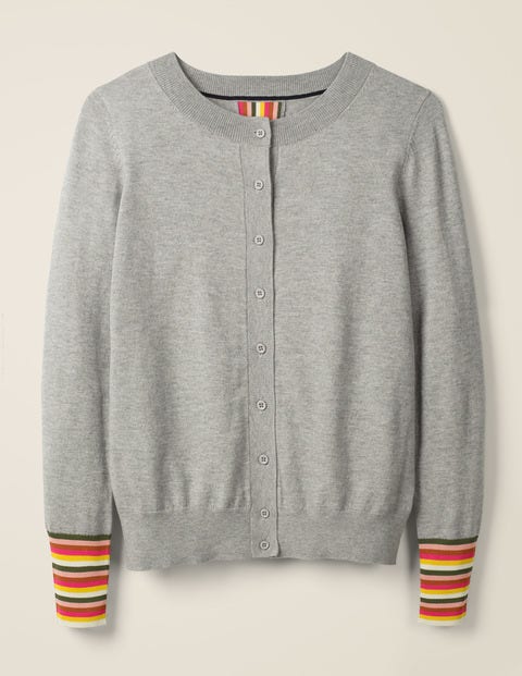 Cassandra Cardigan - Grey Melange Cassandra Cardigan - Grey Melange