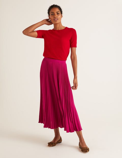 Merino Tee - Winterberry Merino Tee - Winterberry