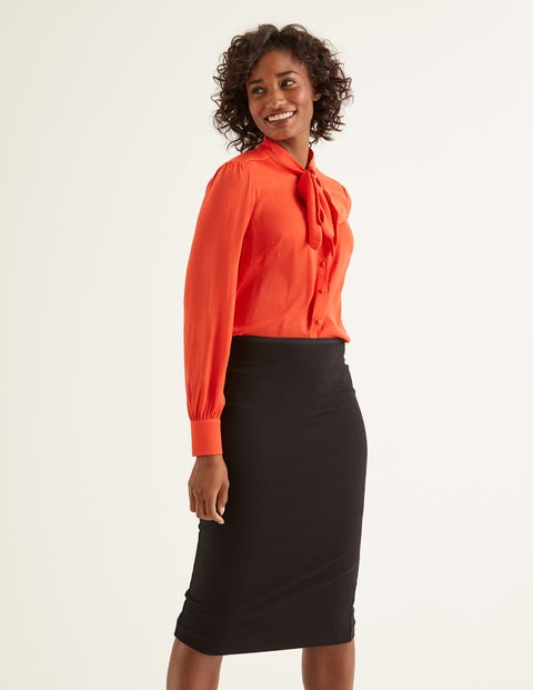Hampshire Ponte Skirt - Black Hampshire Ponte Skirt - Black