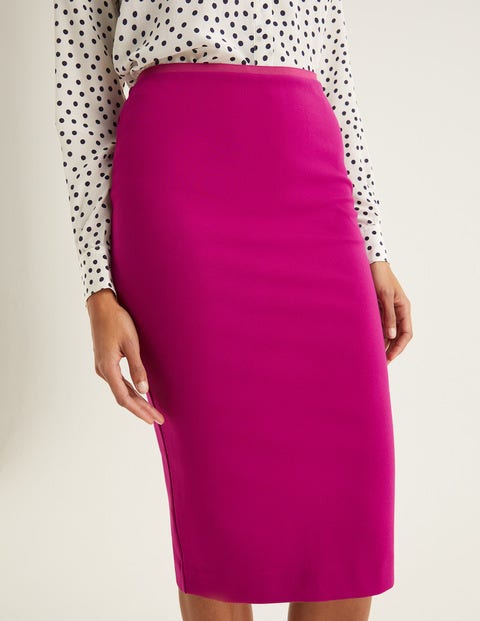 Hampshire Ponte Skirt - Vibrant Plum Hampshire Ponte Skirt - Vibrant Plum