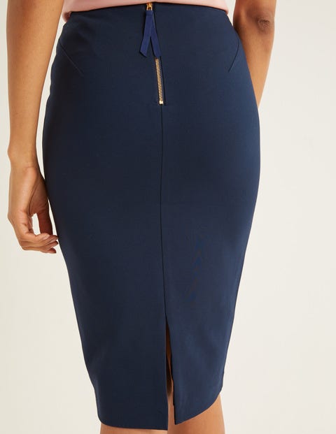 Hampshire Ponte Skirt - Navy Hampshire Ponte Skirt - Navy
