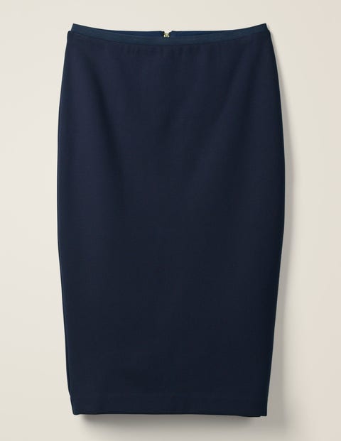 Hampshire Ponte Skirt - Navy Hampshire Ponte Skirt - Navy