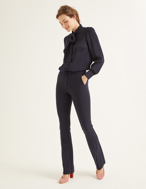 Hampshire Bootcut Trousers - Navy Hampshire Bootcut Trousers - Navy
