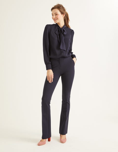 Hampshire Bootcut Trousers - Navy Hampshire Bootcut Trousers - Navy