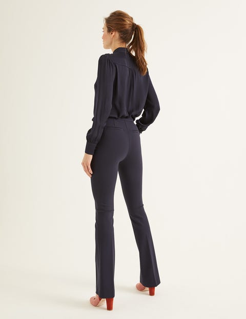 Hampshire Bootcut Trousers - Navy Hampshire Bootcut Trousers - Navy