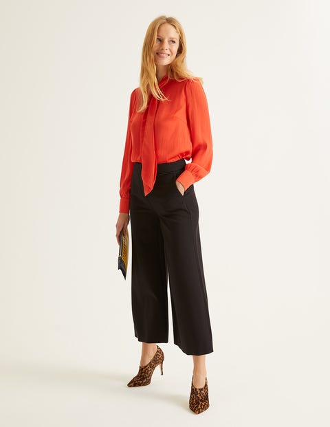 Jupe-Culotte Hamsphire En Point De Rome - Noir Jupe-Culotte Hamsphire En Point De Rome - Noir