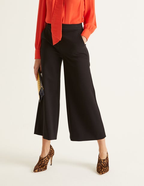 Jupe-Culotte Hamsphire En Point De Rome - Noir Jupe-Culotte Hamsphire En Point De Rome - Noir