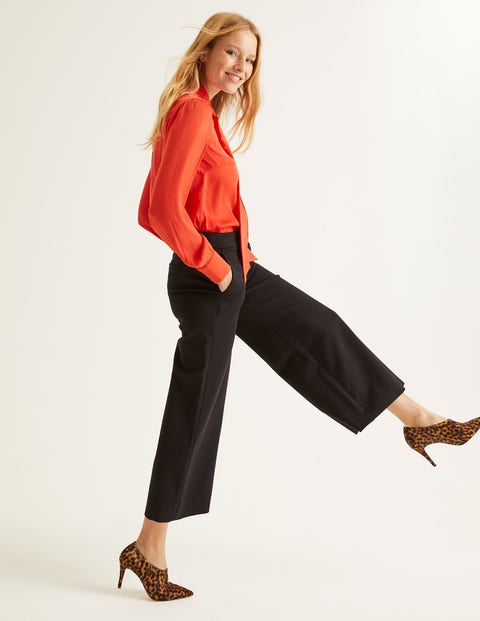 Jupe-Culotte Hamsphire En Point De Rome - Noir Jupe-Culotte Hamsphire En Point De Rome - Noir