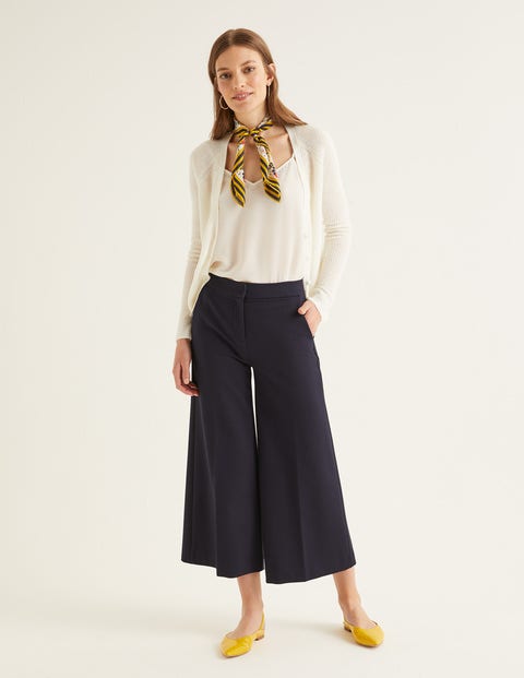 Hampshire Ponte Culottes - Navy Hampshire Ponte Culottes - Navy