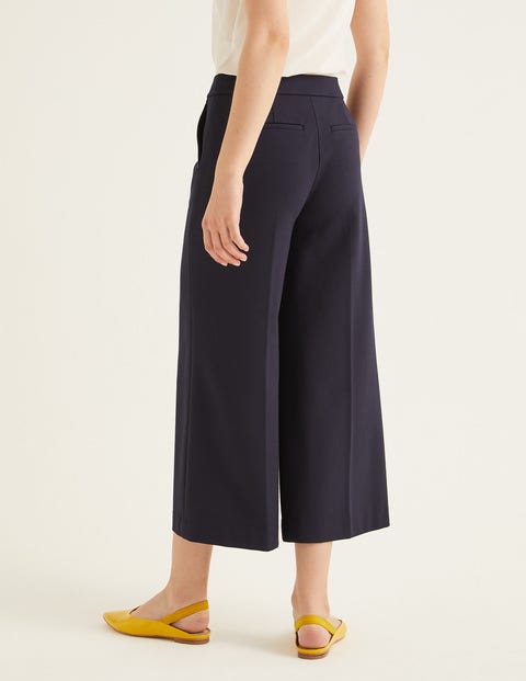 Hampshire Ponte Culottes - Navy Hampshire Ponte Culottes - Navy