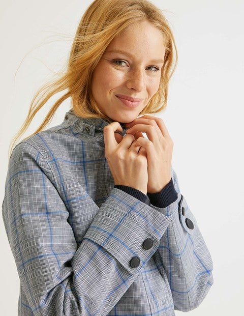 Suki Waterproof Coat - Check Suki Waterproof Coat - Check