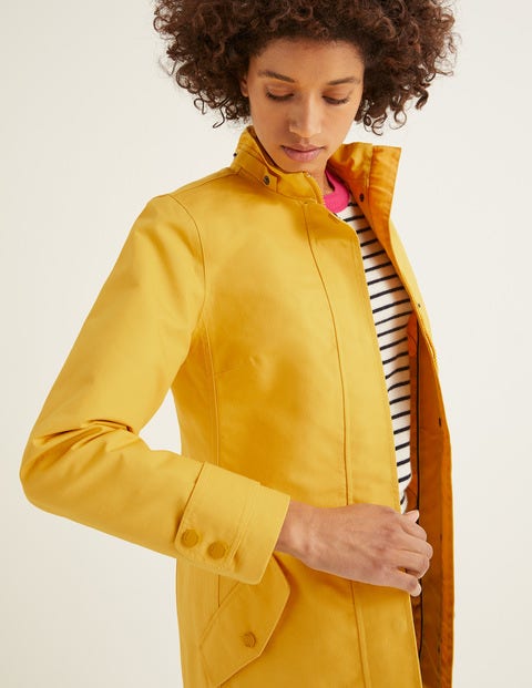 Suki Waterproof Coat - Saffron Suki Waterproof Coat - Saffron