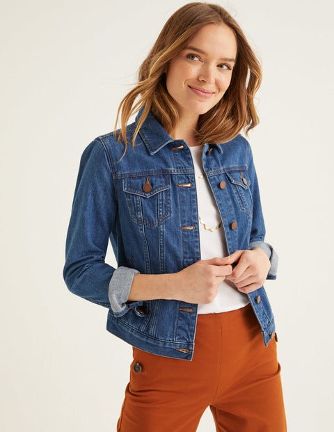 Classic Denim Jacket - Mid Vintage Classic Denim Jacket - Mid Vintage